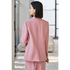 剩S/M/L/XL/XXL 米思阳2025春季新款轻奢高端羊毛混纺西装外套职场穿搭上衣女5733 商品缩略图3
