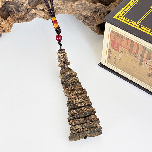 ²【沉香溯源-香挂单串】8克+ 电白种植奇楠沉香挂件车挂 多样性发其一 ( 24小时鉴赏期 ) HM02-CRMM-DBCX 商品图2