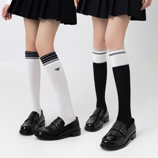 【云上泰富】&【壹半麦合】 日系芭蕾学院风小腿袜 吊牌价:149元 活动价:39元 商品图1