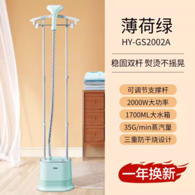海尔双杆挂烫机家用挂立手持式平板熨烫机蒸汽小型熨斗衣服服装店2002A