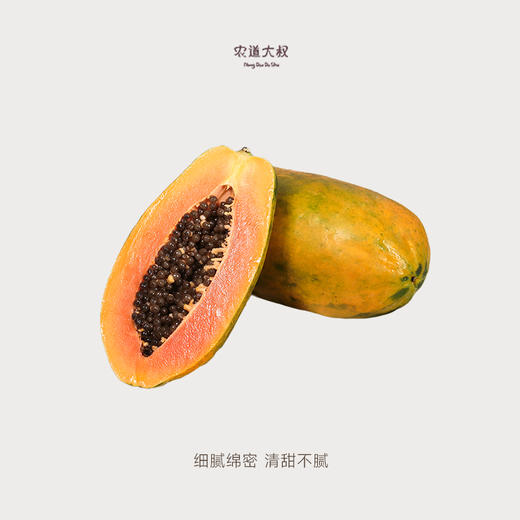 树上熟红心木瓜4.5斤礼盒装 商品图3