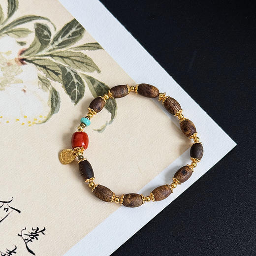 ² 【沉香溯源-赤松印疤】奇楠沉香DIY手串 多样性发其一 ( 24小时鉴赏期 ) HM02-CRMM-DBCX 商品图4