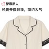 都市丽人睡衣女士睡衣薄家居服针织提花睡衣女士棉质短袖套装有杯垫女装短袖短裤LHC1A5 商品缩略图2
