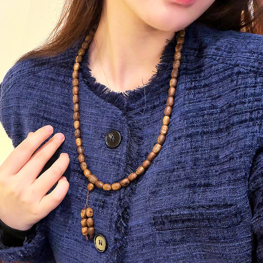 ²【沉香溯源8mm留疤珠长串】20克+留疤见真 奇楠沉香手串 多样性发其一 ( 24小时鉴赏期 ) HM02-CRMM-DBCX 商品图2