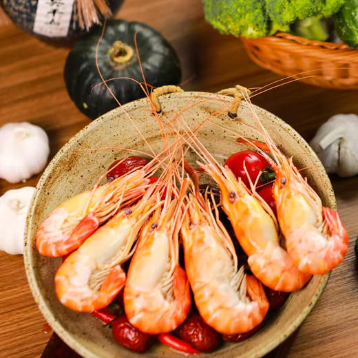 【花雕熟醉罗氏虾】  🥂活虾速冻 冷萃锁住虾肉的弹嫩 秘制花雕多种香辛料 精心卤制入味十足  商品图3