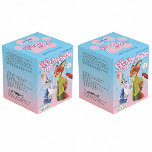 迪士尼花花动物城系列盲盒（6个/盒） 商品图0