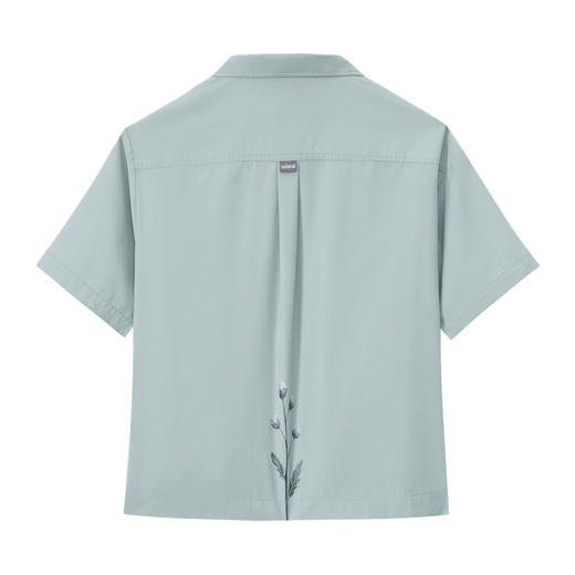 ONIARAI/鬼洗26春夏新黑标石器时代蝴蝶前褶休闲半截衬衫 A740006 商品图4