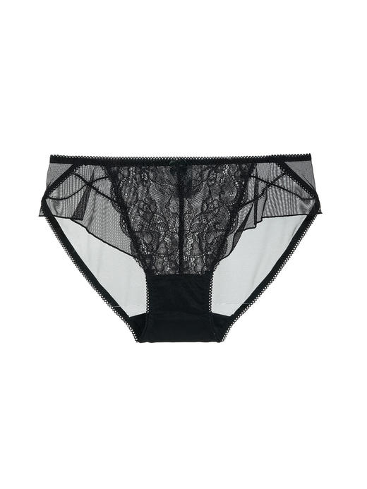 【满4条/7.5折】（小版）【秀黛】女时尚蕾丝三角裤女士法式蕾丝交叉纯棉内档舒适女三角裤【1条】W5333015T【门店同款】【内裤非质量问题不退换，介意勿拍】 商品图3