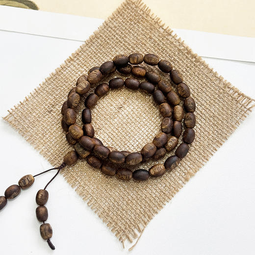 ²【沉香溯源8mm留疤珠长串】20克+留疤见真 奇楠沉香手串 多样性发其一 ( 24小时鉴赏期 ) HM02-CRMM-DBCX 商品图0