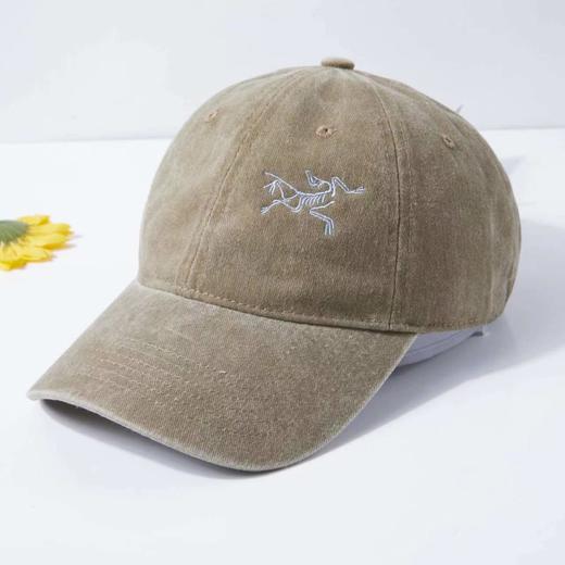 F031016刺绣款男女同款纯棉怀旧软顶时尚百搭清爽舒适可水洗棒球帽 商品图10