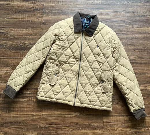 F031031男装防沾水柔软轻薄灯芯绒翻领小马刺绣绗缝夹克 商品图13