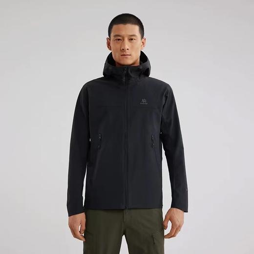 F031041户外情侣款连帽加绒软壳冲锋衣外套防风防水连帽夹克 商品图14