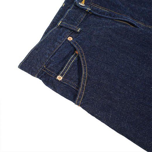YAECA 34denim-05(Man) 10oz轻薄棉麻混纺男装宽松锥形牛仔裤 商品图2
