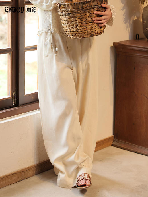 【门店同款】ENJOY春季韩系百搭挂饰休闲裤 169793974 商品图3