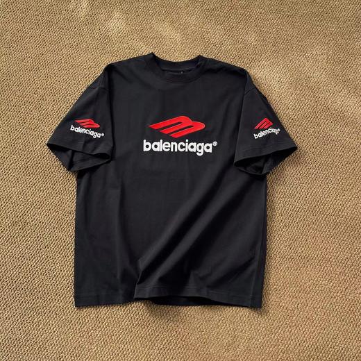 F031007字母刺绣前后左右LOGO手工磨烂面料超重工艺短袖T恤 商品图13