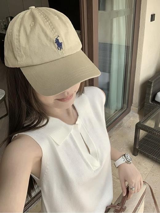 二店y 【9345】松弛老钱风polo领无袖羊毛背心针织上衣 商品图1