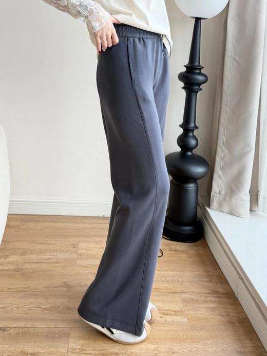 爆款品质货！空气感系列，抽绳松紧腰阔腿长裤  26G0309- 商品图2