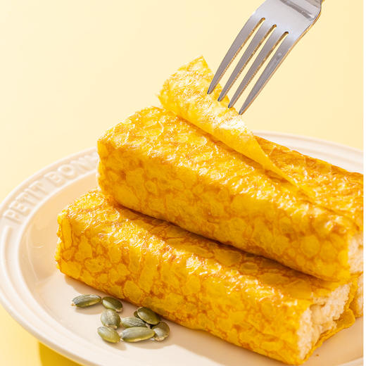 【超好吃❗️黄金蛋皮沙琪玛】真材实料，蛋皮裹芯，先脆后糯，巨好吃！虎皮玛仔营养代餐早餐糕点下午茶休闲解馋零食 商品图1