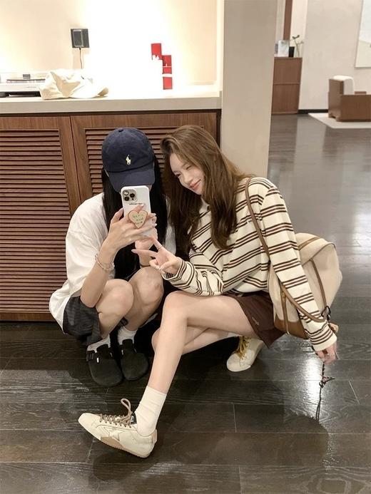 JEHURFIE纪华菲旺斯星空复古星星擦色做旧小脏鞋AB25510 商品图13