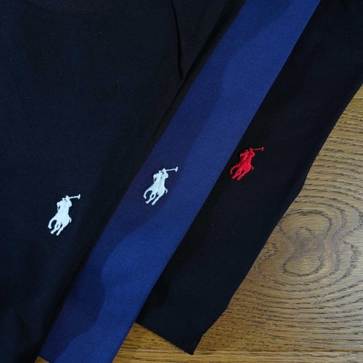 【秒杀价已调 直接拍】Polo 小马仔 经典系 刺绣圆领T恤 8色 商品图6