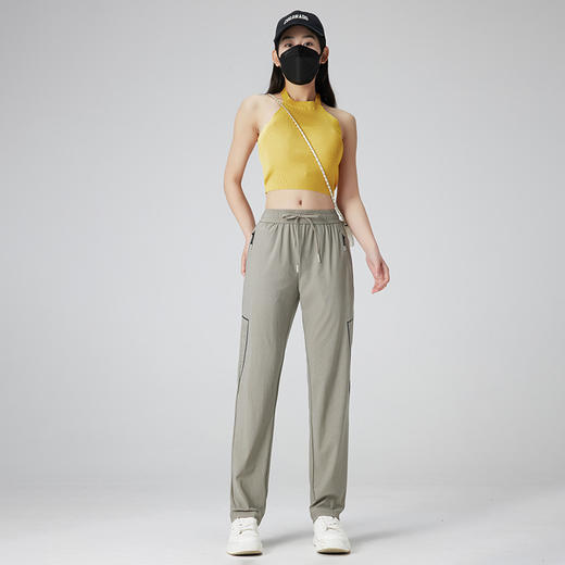 【一穿就上瘾的男女同款速干裤 穿上即降温】一穿即凉 清爽不黏腻 久穿不变形 显肤降个温 凉感透气 吸湿速干瘦显高 无束缚感 两种裤型 怎么穿都好看！ 商品图3