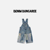 DD日本童装 DENIM DUNGAREE 26春夏8盎司牛仔复古破坏工装背带裤 商品缩略图3