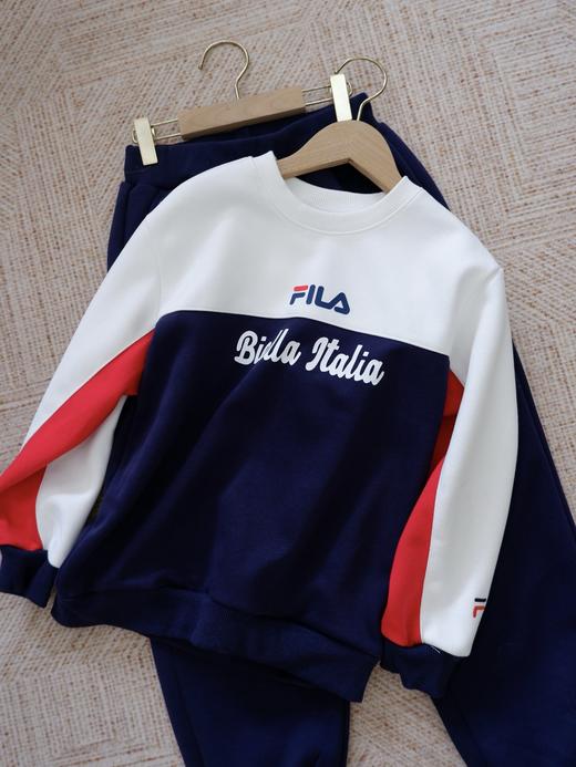 二店y 客供棉，舒服与实穿都在线 飞鸟儿童撞色卫衣套装 商品图1