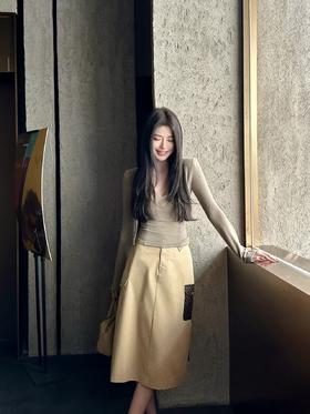 2026SS新款 减龄轻奢风半裙