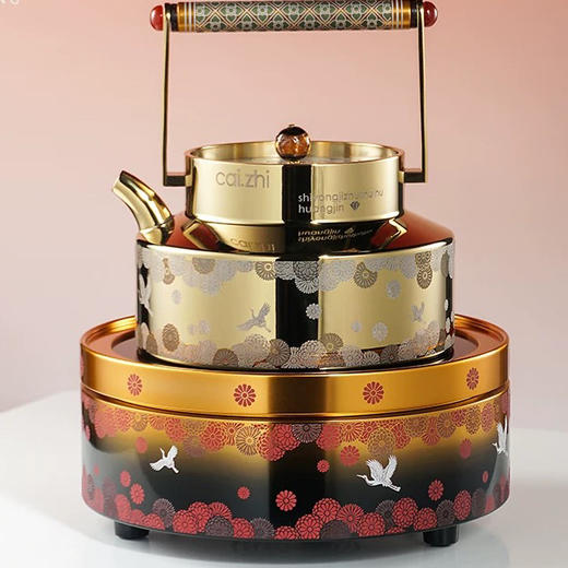 晋芳鹤隐花洲静音快速烧水电陶炉1500W 商品图0