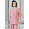 剩S/M/L/XL/XXL 米思阳2025春季新款轻奢高端羊毛混纺西装外套职场穿搭上衣女5733 商品缩略图2