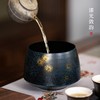 漆器建水/高档茶洗老铁大漆建水中式茶渣桶干泡废水缸泡茶配件复古水方水盂 商品缩略图4