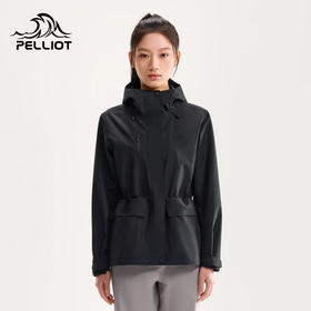 伯希和户外单层冲锋衣女2026年新款Teflon专业防暴雨徒步登山外套