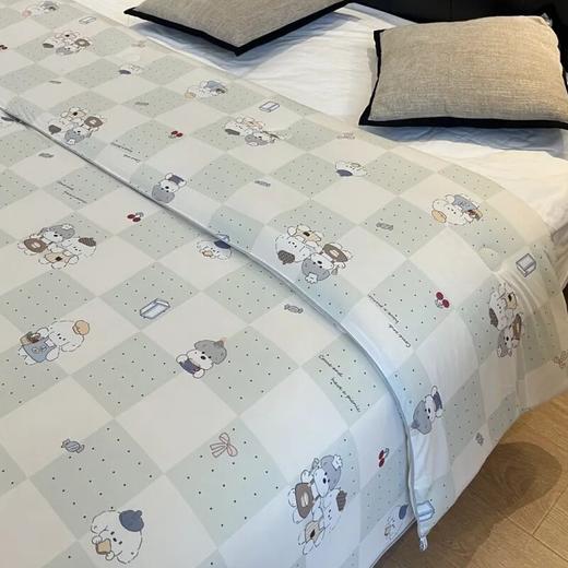 A类母婴级『云朵针织棉』春秋大豆被 | 被套被芯可一体直接机洗，轻柔触感，如卧睡云端【预售7天发货】 商品图7