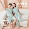 【休闲家居服❗可外穿】爆款无痕情侣睡衣女夏季冰丝清凉短袖圆领男女时尚家居服套装。rh 商品缩略图3