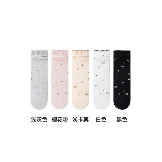 【云上泰富】&【壹半麦合】波点复古碎花中筒袜 吊牌价:149元 活动价:39元 商品图13