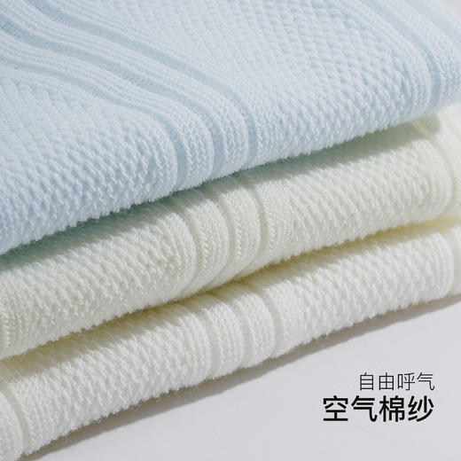 【满3双/19.9元】【秀黛】女士休闲短筒袜棉锦纶氨纶网眼肌理透气罗口不勒腿女士袜子W5220005T【门店同款】 商品图1