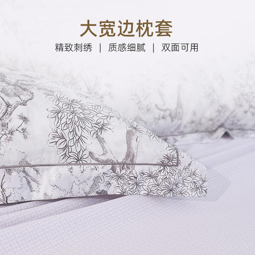 【代发】蓝铂成人四件套80支全棉床上用品（尺寸为被套尺寸） 商品图7