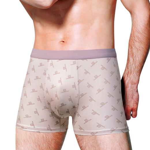 男士莱赛尔印花包头平角内裤四角裤舒适透气6733 商品图5