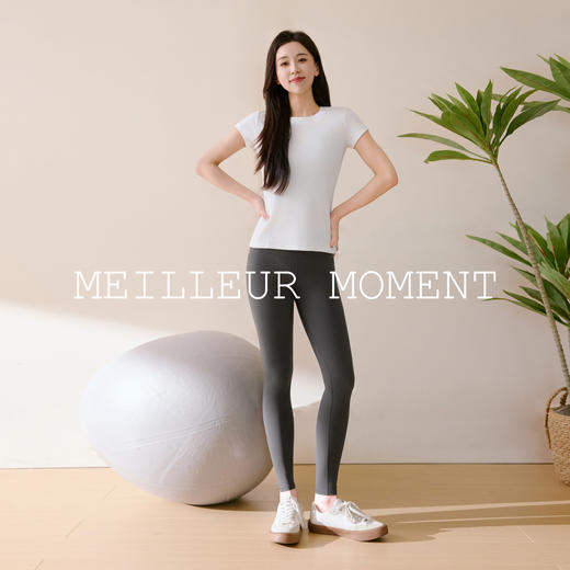 【积分换购不退货】【ZJ】麦檬弹力舒适瑜伽裤5F8151492U 商品图2