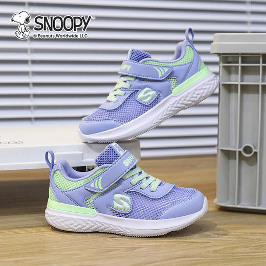 【史努比】儿童鞋春夏季运动鞋透气面料软底男女童跑步鞋27-38 商品图5