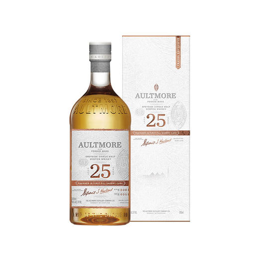 欧摩 25年单一麦芽威士忌700ml 商品图0