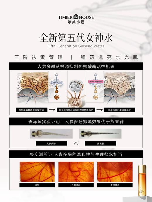 婷美小屋人参酵母焕亮精华露 祛黄提亮 均匀肤色 敏肌适用（2026版）230ml 商品图8