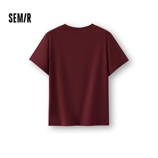 商场同款|森马短袖T恤女夏短款正肩小狗印花2026新款炸街趣味上衣 商品图1