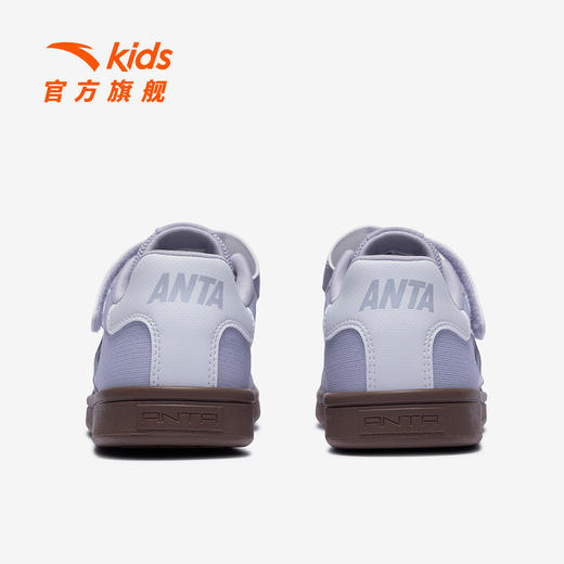 安踏儿童运动鞋女童鞋2026春夏新款复古德训鞋薄底低帮板鞋儿童鞋322628008 商品图2
