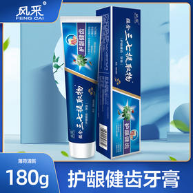 风采·护龈健齿牙膏180g含三七提取物（薄荷清新）60122