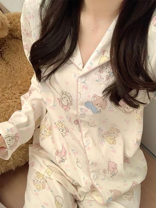 【有22种花色款式唉！！！长袖长裤睡衣套装】家居服两件套 商品图12