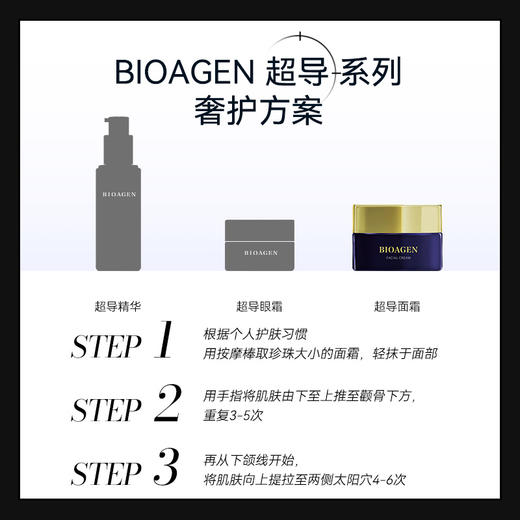 Bioagen超导面霜单瓶装（45g/瓶）（一般贸易版本） 商品图3