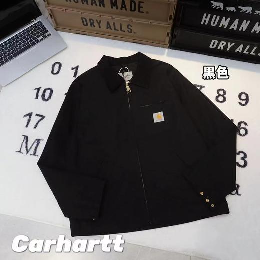 F031013水洗帆布男女同款结实牢靠耐穿耐磨时尚百搭工装夹克外套 商品图9