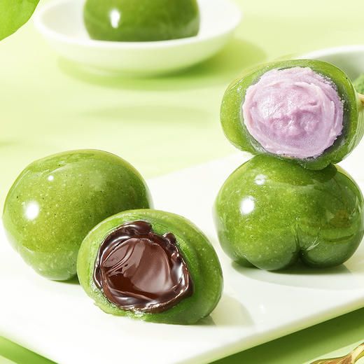 味滋源丨青团巧克力味/芋泥味 252g*3袋 商品图2