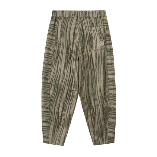 ONIARAI/鬼洗26春夏新品黑标石器时代散口石纹休闲裤男 26A4401 商品图4